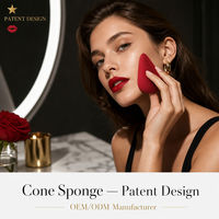 Éponge de maquillage en forme d'heure de prière JLY pour les maquilleurs professionnels, les salons et l'application quotidienne du maquillage, pour estomper le fond de teint et le correcteur