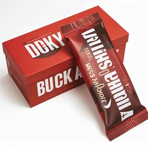 Bolsas de Plástico Mylar Rectangulares con Logotipo Personalizado, Impresas con Grabado y Sellado Térmico, para Empacar Dulces, Barras de Chocolate y Papas Fritas - Product Image 2