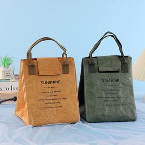 ถุงพลาสติกเก็บความร้อนไทเวคสำหรับขายส่ง บรรจุภัณฑ์เค้ก กาแฟ สำหรับร้านอาหาร ใช้ซ้ำได้ ถุงใส่กล่องอาหารกลางวันเก็บความร้อน - Product Image 1