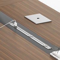 Table de réunion de direction moderne de grande taille et de haute qualité pour bureau