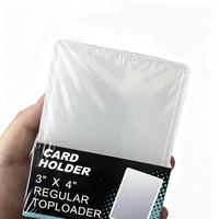 Protège-cartes Toploader Ultra Transparent 35pt Personnalisé 3x4 Pro pour Cartes de Sport et de Baseball