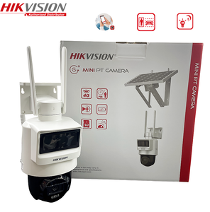 Caméra de sécurité solaire PTZ Hikvision DS-2DE2C400IWG-K/4G/C05S10 4MP 4G LTE avec audio bidirectionnel, détection radar PIR, IP66, caméra CCTV - Product Image 1