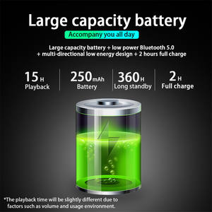 Étanche pour Bluetooth 5.3 stéréo sans fil <span class=keywords><strong>musique</strong></span> casques 12 heures Blue Tooth <span class=keywords><strong>casque</strong></span> affichage numérique batterie MP3 charge conception - Product Image 3