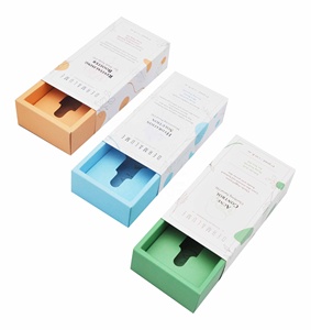 Hộp Mỹ Phẩm Logo Tùy Chỉnh Chai Nhỏ Giọt Thủy Tinh 30Ml Hộp Giấy Bao Bì Tinh Dầu - Product Image 1