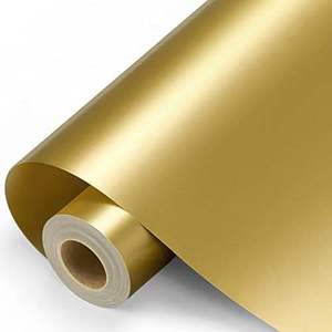 Wholesale Glossy Matt Color Vinyl Permanent Adhesive <b>Gold</b> Holographic <b>Mirror</b> Vinyl for Poster Materials - Product Image 1