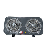 Petit appareil ménager Réchaud portable à double brûleur Plaque chauffante à serpentin Plaque chauffante électrique pour la cuisson