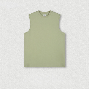 Conjunto Deportivo para Hombre S1525 Vintage Transpirable, Pantalones Cortos y Camiseta sin Mangas, Secado Rápido, 100% Algodón - Product Image 6