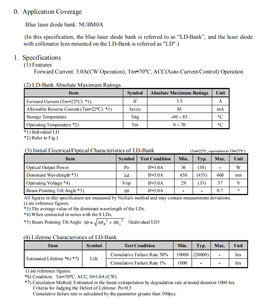 Diodo Láser TO9 <span class=keywords><strong>de</strong></span> 450nm y 6W con 10000 Horas <span class=keywords><strong>de</strong></span> Vida Útil OEM - Product Image 4