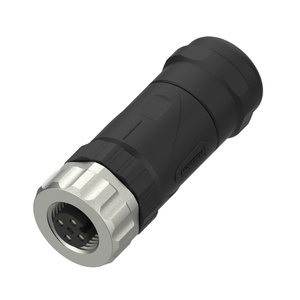 Conector Marvtech Hembra M12 de 4, 5 y 8 Polos para Ensamblaje en Campo, para Automatización Industrial, Cajas de Sensores/Actuadores - Product Image 1