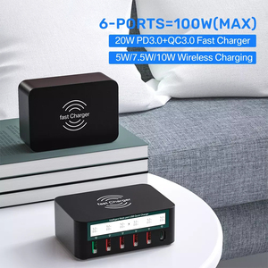 Ugreen — chargeur USB type-c Quick <span class=keywords><strong>Charge</strong></span> 100 pour tablette et téléphone, adaptateur secteur <span class=keywords><strong>sans</strong></span> <span class=keywords><strong>fil</strong></span> pour iPhone 11, <span class=keywords><strong>Samsung</strong></span> <span class=keywords><strong>S10</strong></span>, QC3.0, 3.0 W - Product Image 2