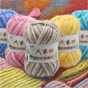Fil à Coudre 100% Acrylique 4 Brins Multicolore OE Technics Anti-Boulochage Anti-Insectes Vente Directe Chaud Confortable pour la Couture en Gros - Product Image 1