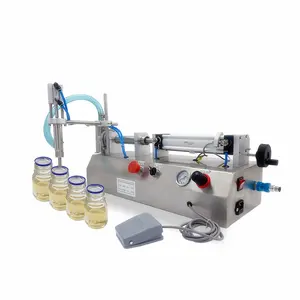 Single nozzle 10 -5000 ml liquid filling machine filling juice oil milk perfume for beverage industry