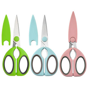 กรรไกรครัวสแตนเลสสีเขียวสำหรับงานหนักอเนกประสงค์สำหรับการตัดเนื้ออาหารทะเลบาร์บีคิว - Product Image 2