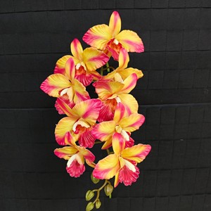 9 Heads KATE Orchid <b>Artificial</b> <b>Flowers</b> Versatile Cost-Effective New Products for Office Home Party for Christmas Graduation - Product Image 3