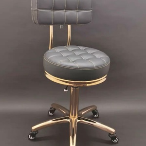 Équipement de salon de beauté, mobilier de coiffure, tabouret roulant hydraulique réglable, chaise de beauté pour coupe de cheveux - Product Image 2