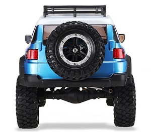 YIKONG YK4103 PRO <span class=keywords><strong>1</strong></span>/<span class=keywords><strong>10</strong></span> 4WD FJ Cruiser RC Trail <span class=keywords><strong>Crawler</strong></span> avec amortisseurs réglables et fixation magnétique sécurisée du corps - Product Image 3
