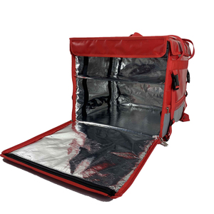 Waterproof Thermal Food Delivery <strong>Backpack</strong> Custom Logo Letter Pattern <strong>Cool</strong> Food Pack Delivery <strong>Bag</strong> with Insulated Handle - Product Image 3