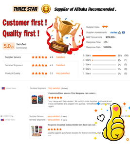 Cách điện tùy chỉnh thiết kế thăng hoa 3mm 5mm Neoprene bia có thể tay áo chai Cooler koozee uống STUBBY Cooler - Product Image 6