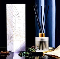 Boîtes cadeaux d'aromathérapie sans flamme de luxe personnalisées 150ml/200ml, boîtes rigides en papier de qualité alimentaire faites à la main, diffuseur d'huiles essentielles