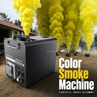 Machine à fumée colorée 3500W pour Baby Shower, Mariage, Fête, DJ, Révélation du Sexe, Festival - Jet de brouillard liquide DMX