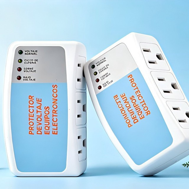 120V American Voltage Protector for Household Appliances Refrigerator Air Conditioner with Overvoltage & Undervoltage Protection