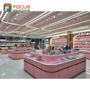 Factory Direct Retail Project Recycled Material Kiosk Display Project Contractor Cosmetic Shop Design - Product Image 3