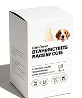 Boîte d'emballage pour aliments et friandises pour chiens en carton ondulé certifié, imprimée UV personnalisée, robuste, écologique et recyclable