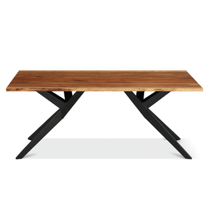 โต๊ะอาหารไม้กระถินเทศแท้ |   การออกแบบสไตล์มิดเซ็นจูรี่โมเดิร์น |   สไตล์บ้านไร่ |   เฟอร์นิเจอร์ห้องนั่งเล่น มีหลายขนาดให้เลือก - Product Image 2