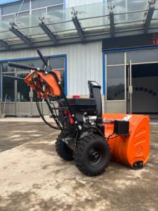 آلة إزالة الثلوج عالية الجودة، آلة إزالة الثلوج ذات التشغيل الكهربائي، آلة رمي الثلوج متعددة الوظائف بقوة 13 حصان وعجلتين - Product Image 5