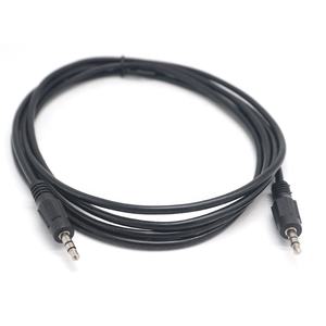 FABRICACIÓN Custom 3,5 MM Audio JACK Cable macho a macho 3 POLOS Audio AUX Cables Car Stereo 3,5mm Cable 2M para teléfono <span class=keywords><strong>MP3</strong></span> MP4 - Product Image 1