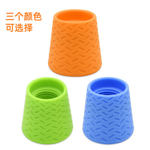 Silicone Pet Shower Head Blue Multi Hole Dog Bathing <b>Water</b> <b>Sprayer</b> Cleaning Tool - Product Image 3