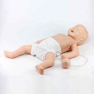 Mannequin de formation en RCP pour nourrissons, modèle de simulation de réanimation de nouveau-né, formation aux premiers secours médicaux, PVC, marque CZY - Product Image 2
