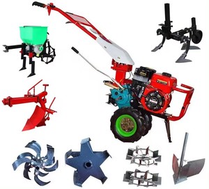 Matériel Agricole Machine de Jardinage Motoculteur <span class=keywords><strong>Motobineuse</strong></span> à Essence Manuelle Cultivateur - Product Image 1