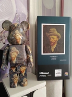 Ours en briques personnalisés à faire soi-même, 400% 28cm, 1000% 70cm, ours vierges pour créer votre propre Bearbrick