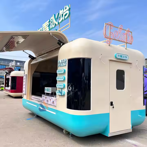 Carro de comida japonés al mejor precio, camión comedor de playa con cocina completa/remolque de <span class=keywords><strong>caballos</strong></span>, coche de comida, camión comedor, remolque, merienda, compra de coche - Product Image 2