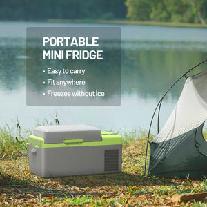Nevera Portátil <span class=keywords><strong>Alpicool</strong></span> Y15e de 15l con Puerta Extraíble, Batería Solar, Mini Refrigerador de Compresor para Exteriores, 12 Voltios, para Auto y Camioneta - Product Image 4