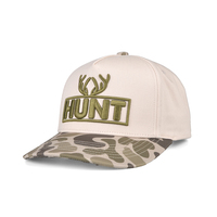 Casquette de baseball en coton camouflage canard, casquette de baseball vintage de haute qualité, casquette de baseball à 5 panneaux brodée pour hommes
