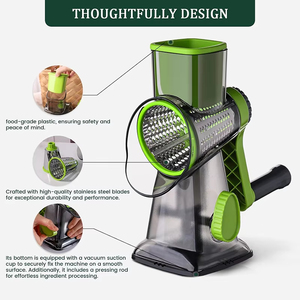 Cortador de Verduras 4 en 1 de Acero Inoxidable de Alta Capacidad, Fácil de Transportar, de Grado Alimenticio ABS 2026, Actualizado - Product Image 2