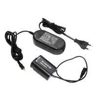 Adaptateur d'alimentation DMW-AC8 Ringteam pour caméras Pana Sonic DC-S5/DC-S5K Lumix S5 Adaptateur secteur pour batterie factice DMW-BLK22 DC