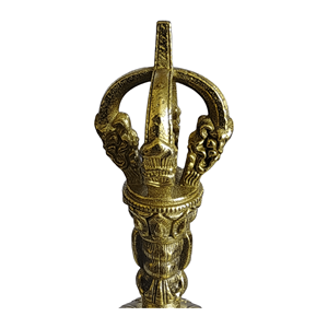 Yüksek kalite dini makaleler ve Metal el sanatları döküm tekniği için özelleştirilmiş pirinç Vajra Bells Handbells - Product Image 3