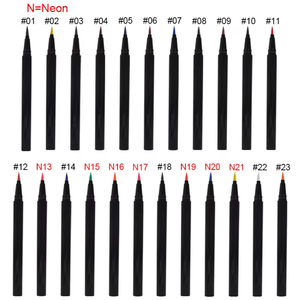 Crayon Eyeliner Personnalisé avec Logo Privé, Longue Tenue, Séchage Rapide, Maquillage Couleurs <span class=keywords><strong>Pastel</strong></span>, Sans Colle, Activé par l'Eau, Minéral pour les Yeux - Product Image 2