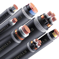 Venta Directa de Fábrica, Cable de Alimentación Blindado YJV22 0.6/1kV 450+125mm², 10~400mm² Opcional, Estándar IEC, para Subestaciones