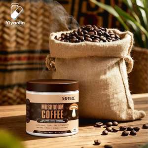 OEM Fabrikant Eigen Merk Paddenstoelen Koffiepoeder voor Volwassenen - Ondersteuning van het Immuunsysteem & Antioxidanten 180g Per Fles - Product Image 3