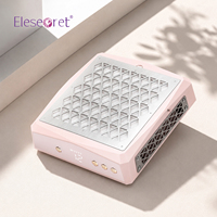 Ventilador de Manicura y Pedicura de Escritorio Starong con Succión Silenciosa, Filtro Recargable de 85W y 2600mAh, Colector de Polvo Profesional para Uñas
