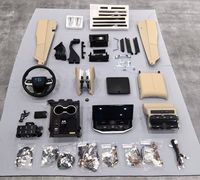 Pour Toyota Land Cruiser LC200 2008-2015 : Amélioration de l'intérieur, Modification, Radio Android, Carplay, Navigation GPS, Panneau de commande central