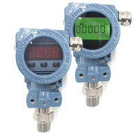 Haute précision 0-300bar affichage numérique LED/LCD transmetteur de pression hydraulique huile et eau capteur d'air avec sortie 4-20ma