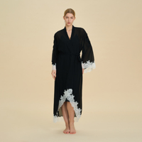 Pyjamas pour femmes, robes en satin d'été pour femmes, robes en dentelle de luxe pour femmes