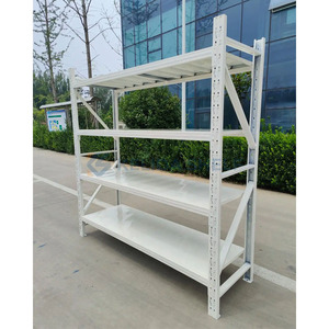 החובה בינונית מתכווננת מחסן מתכת אחסון מתכת מדפים עבור מחסן וסדנא אחסון מסגרת פלדה מגולגל - Product Image 5