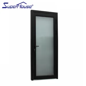 Aluminum Swing Door Superhouse Used Storm Doors Commercial Aluminum Storm Double Tempered Glass Swing Door