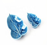 Assiettes de coquillages en céramique, 60 pièces, motifs en forme de conque de l'océan, accessoire de décoration